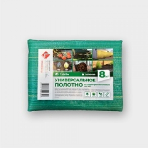 Полотно универсальное ПП/ПЭ 1,6х5м (8м2) зеленый, Lihtar