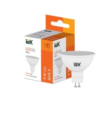 Лампа светодиодная LED LL-I-MR16-5-230-30-GU5.3 410 lm 