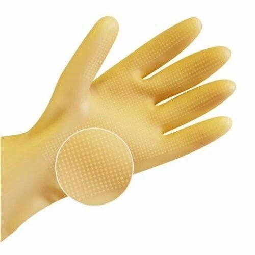 Перчатки хозяйственные латексные сверхпрочные, размер L, Komfi PLSHS3