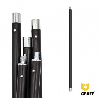 Стержень пластиковый 1400 мм к набору для чистки дымоxода, 1121400 GRAFF