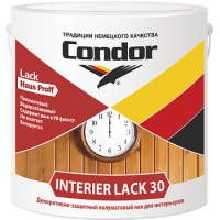 Лак акриловый Condor Interier Lack 30 полуматовый