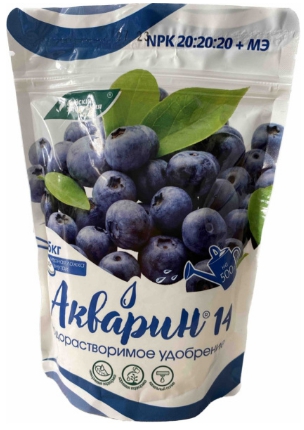 Удобрение водорастворимое Акварин 14, 500 г