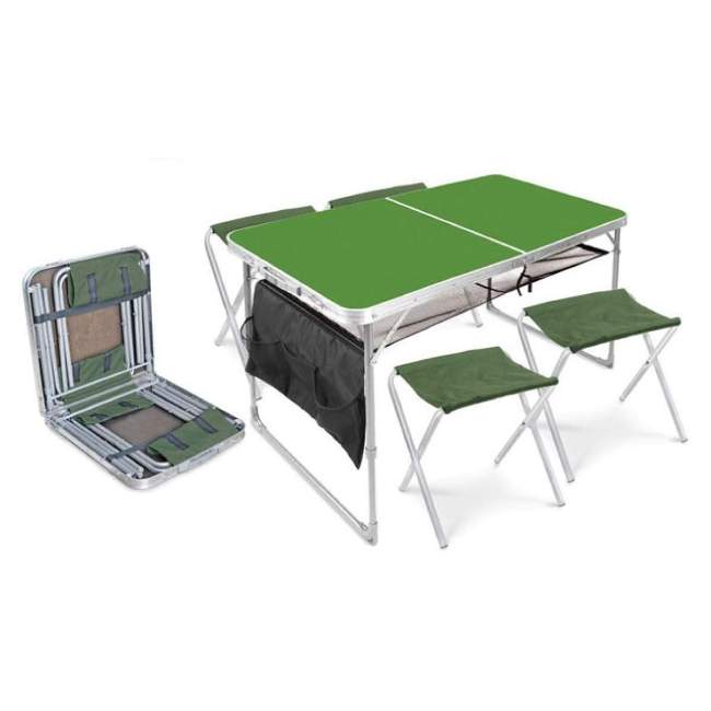 Стол складной со стульями NIKA ССТ-К3