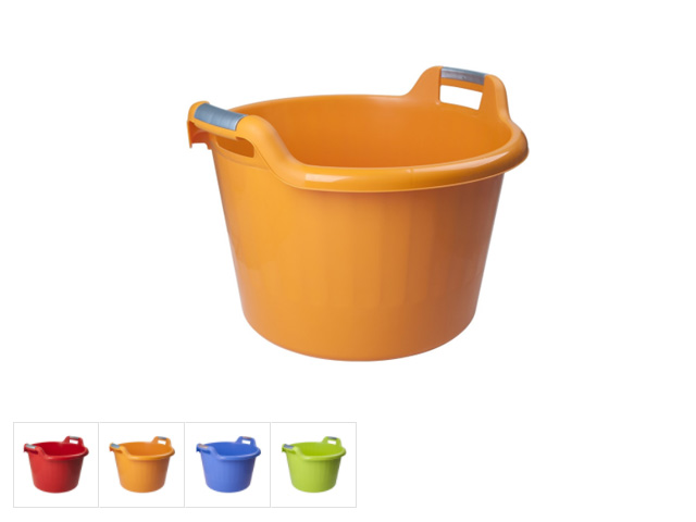 Таз круглый 60 л (цвета в ассортименте), 10067 DRINA