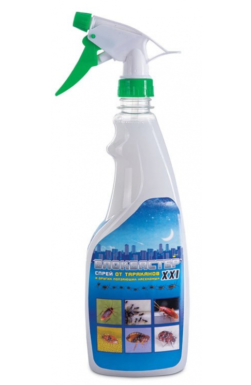 Спрей от тараканов и других насекомых 700 мл Блокбастер XXI