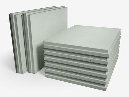 Плита гипсовая пазогребневая гидрофобизированная влагостойкая для перегородок 667x500x80мм (0.334 м2) Кнауф