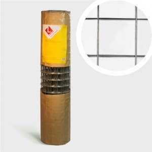 Сетка сварная оцинкованная LIHTAR  D2,0 Яч. 50х50мм; 1х25м