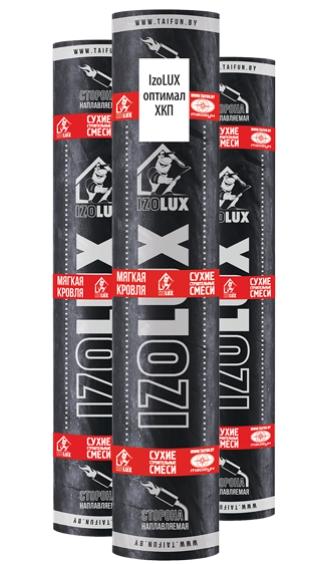 Материал кровельный IzoLUX оптимал ХКП К-СХ-Б-К/ПП-4 кг 10м2