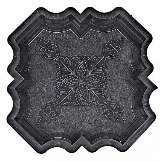 Форма для дорожки Клевер краковский шагрень большой 3.7 SP целые 