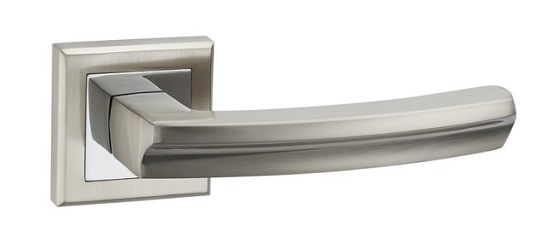 Ручка дверная Виола AL (SN/PC) LOCKit