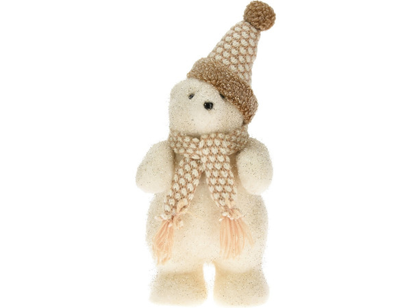 Украшение новогоднее Мишка 14x13x34 см, YZB005500