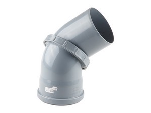 Колено для внутренней канализации d-110 универсальное, РосТурПласт