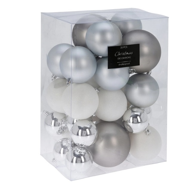  Набор шаров елочных (26 шт) CAN223040