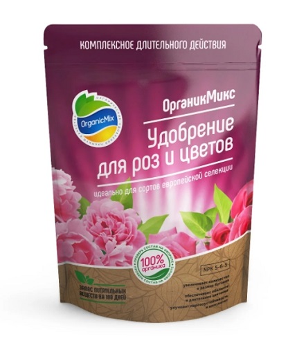 Удобрение для роз и цветов ОрганикМикс 200г