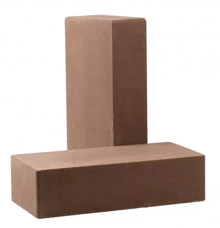 Кирпич лицевой полнотелый КСЛГ4 гладкий шоколад 250x120x65 Рубелэко