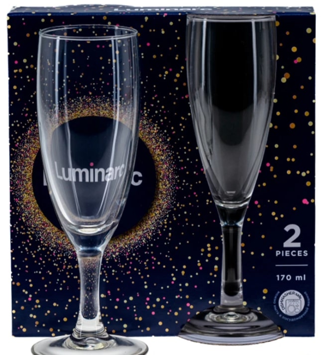 Комплект из 2-х бокалов для шампанского  Elegance  Luminarc Q3532
