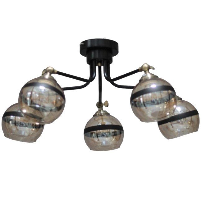 Светильник НПБ 04-5х60-521 бронза/черный Сфера Белсветоимпорт 387-5