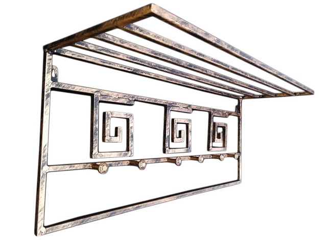 Вешалка кованая настенная, ВНС-007 Суплер