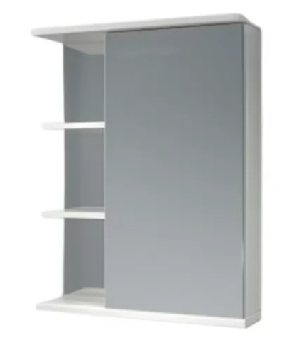 Шкаф навесной зеркальный Грация 62 правый Kaksa-A