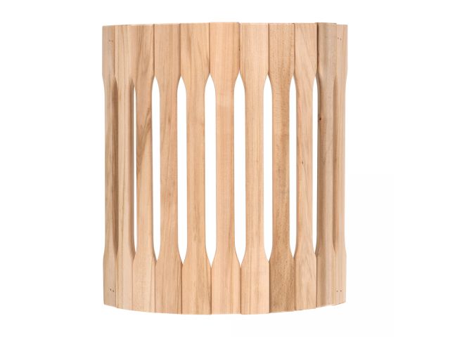 Абажур настенный, угловой, 31х10х27 см, липа, Hot Pot 33570