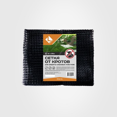 Сетка от кротов 1х10м 15х15мм, LIHTAR