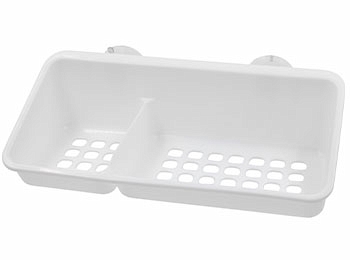 Полка на присосках (снежно-белый) Krita АС 64201000, Berossi