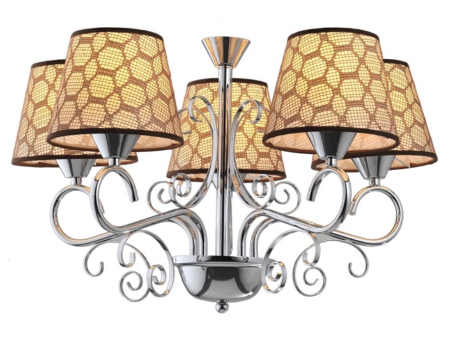 Светильник подвесной HONEY 5xE14x40W хром 1-014950 Powerlight