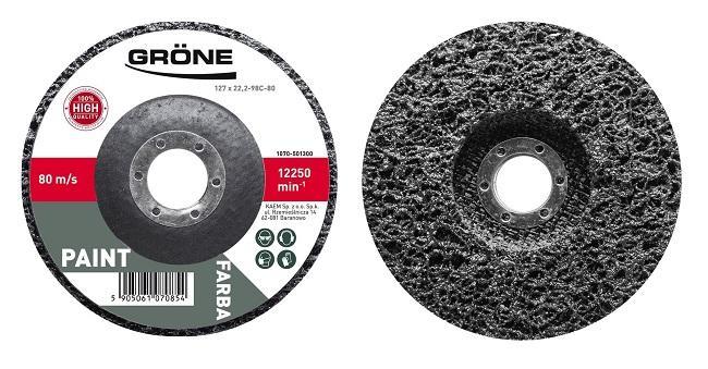 Круг шлифовальный нетканый 127х22,2 мм Grone