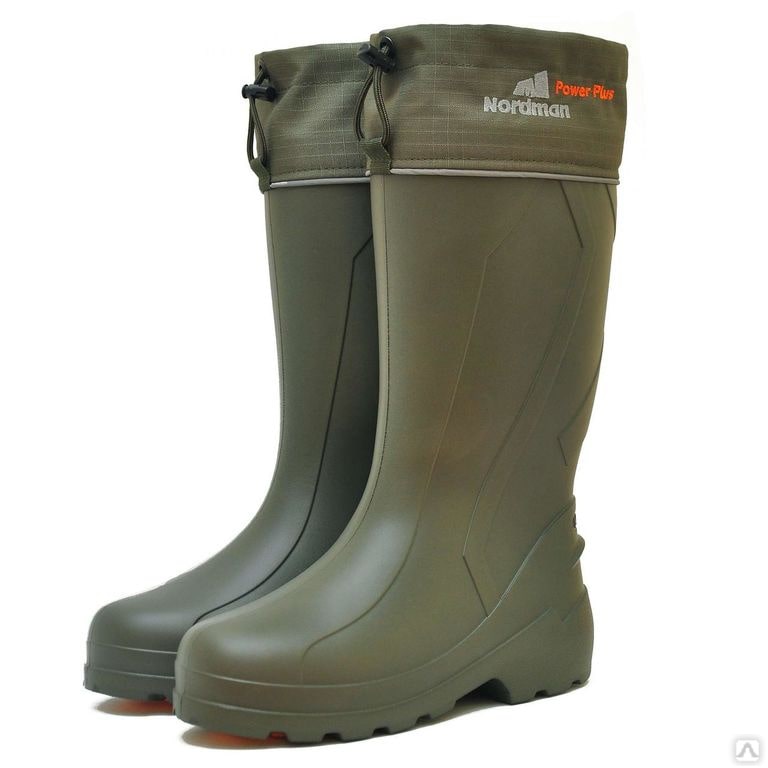 Сапоги мужские ЭВА утепленные с манжетой р.44/45 Power Plus Nordman