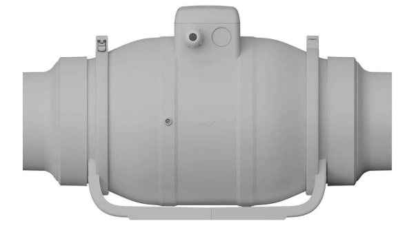 Вентилятор канальный TYPHOON d125 мм двухскоростной ERA PRO