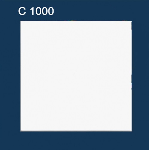 Плита потолочная экструдированная, 50x50 см (в упаковке 2 м2), Solid С1000