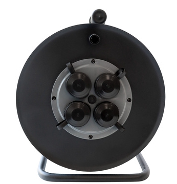 Удлинитель на катушке УХз-16-4-50-КМ  с крышками, КГ3х2,5, 50м