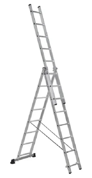 Лестница алюминиевая трехсекционная Алюмет SC3008