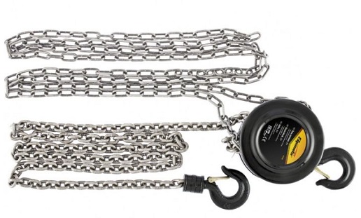 Таль цепная, 3 т, H подъема 3 м, расстояние между крюками 470 мм, Sparta 519195