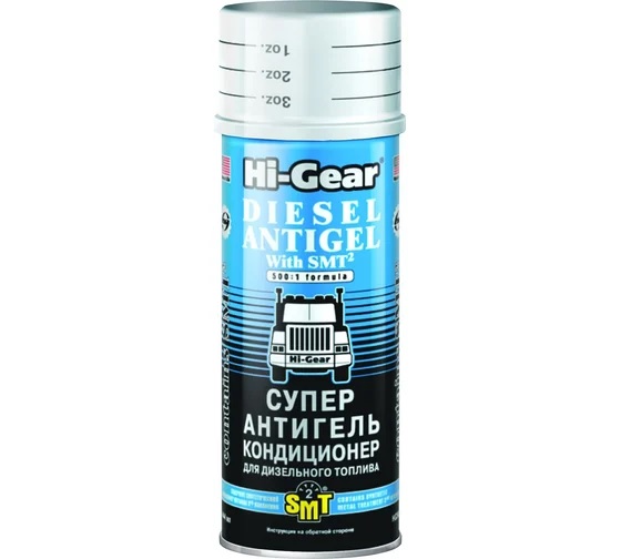 Присадка в дизельное топливо антигель Diesel Antigel With SMT², Hi-Gear HG3421 0,444 л