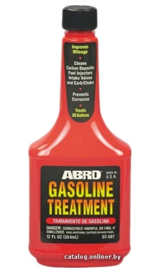 Присадка в бензин ABR-GT-507 ABRO, 354 мл