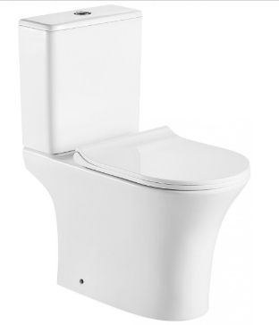 Унитаз-компакт Fretta Round N AZ-1038A напольный Azario