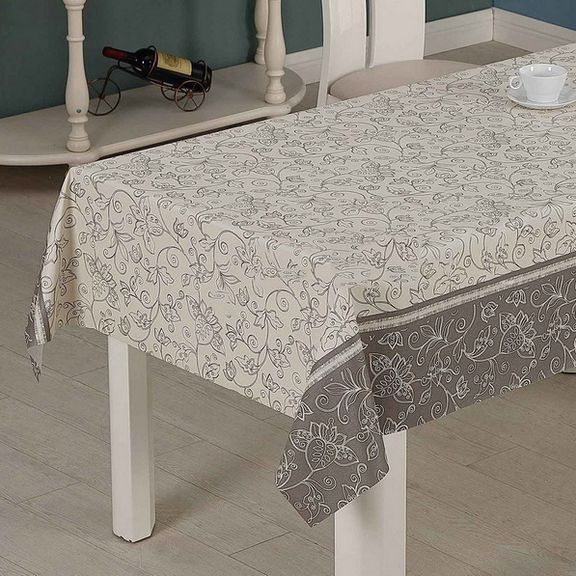 Скатерть на тканевой основе PW195-R522 137см DECOLINE