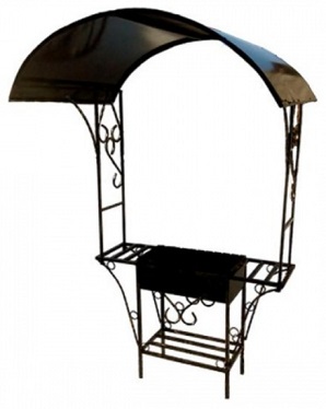 Мангал разборный с крышей МС-07 Станкоинструмент 