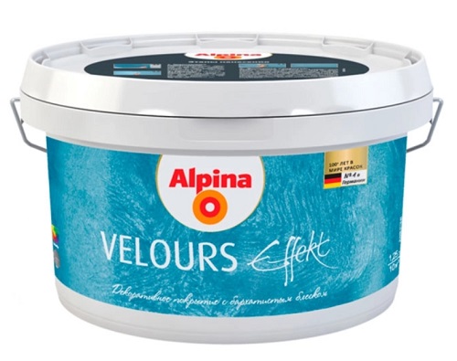 Штукатурка декоративная Velours Effekt  Alpina