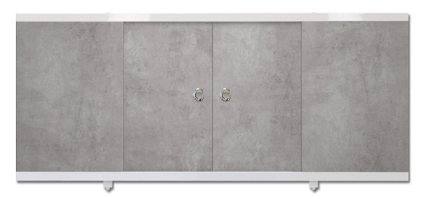 Экран под ванну Купе Бетон 1700 мм МетаКам