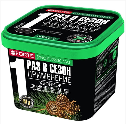 Удобрение хвойное с биодоступным кремнием 1л Bona Forte