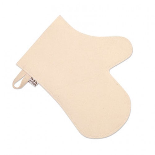 Рукавица Классика фетр белый