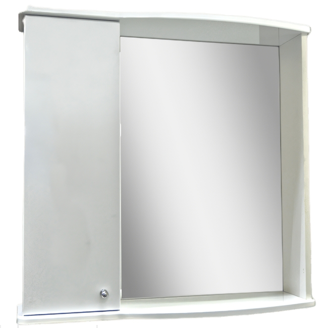 Шкаф настенный Гамма 08м левый (белый)