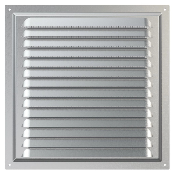Решетка вентиляционная металлическая с оцинкованным покрытием 250х250 мм ERA