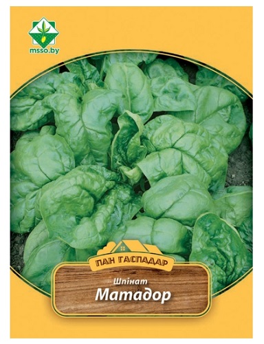 Шпинат Матадор 8г (Пан Гаспадар) МинскСортСемОвощ