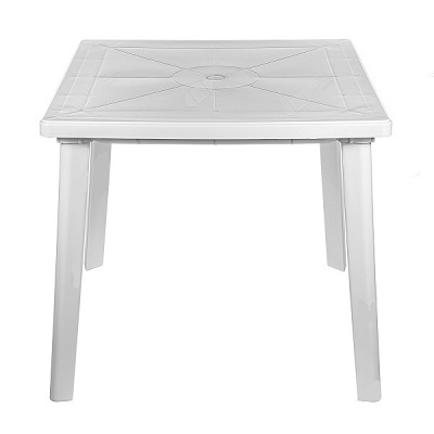 Стол квадратный 80х80х71 см (Белый), 130-0019 Стандарт Пластик