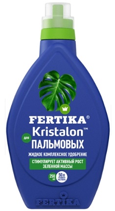 Удобрение Кристалон для Пальмовых 250мл Фертика