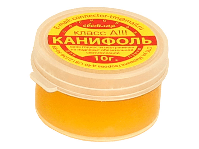 Канифоль в баночке 10 г., Коннектор 200021107060