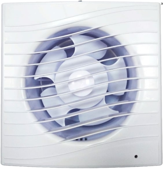 Вентилятор вытяжной с тяговым выключателем d125 мм ВИЕНТО В125СВ